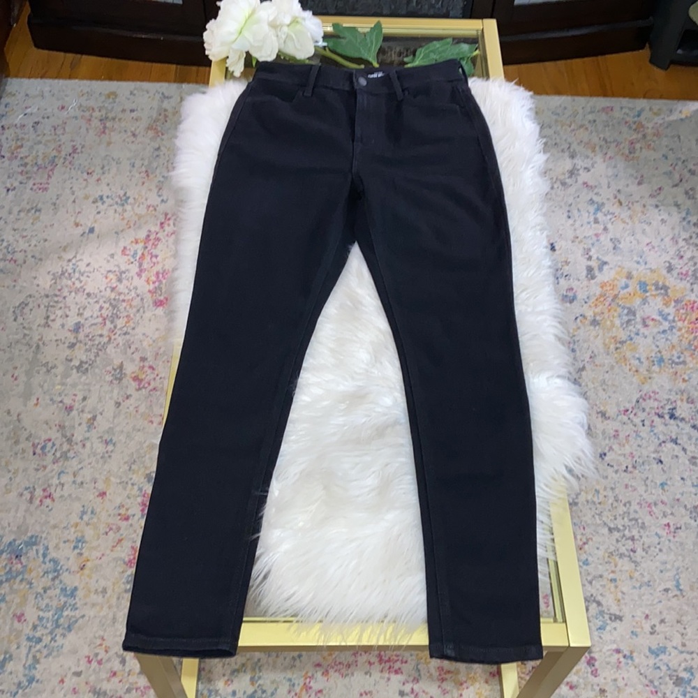 OLD NAVY Black Super Skinny High Rise Jeans Sz 4